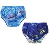 imageHudson Baby Unisex Baby Swim Diapers Dinosaurs 612 MonthsCoral Reef Dolphin