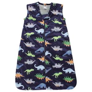 imageHudson Baby Unisex Baby Plush Faux Fur Sleeping Bag Wearable Blanket Hummingbird Garden 612 MonthsDinosaurs