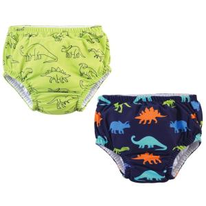 imageHudson Baby Unisex Baby Swim Diapers Dinosaurs 612 MonthsDinosaurs