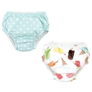 imageHudson Baby Unisex Baby Swim Diapers Dinosaurs 612 MonthsIce Cream