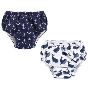 imageHudson Baby Unisex Baby Swim Diapers Dinosaurs 612 MonthsWhale Anchor