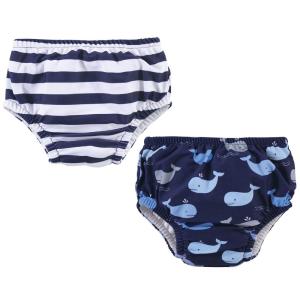 imageHudson Baby Unisex Baby Swim Diapers Dinosaurs 612 MonthsWhales