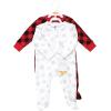 imageHudson Baby Unisex Baby Thermal Zipper Sleep and Play 2pk Snowflake 69 Months