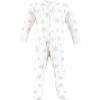 imageHudson Baby Unisex Baby Thermal Zipper Sleep and Play 2pk Snowflake Newborn