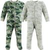 imageHudson Baby Unisex Baby Thermal Zipper Sleep and Play 2pkThermal Zipper Sleep and Play 2pk