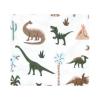 imageHudson Baby Unisex Baby Cotton Flannel Receiving Blankets 7Pack Bundle Retro Dinosaur One SizeRetro Dinosaur