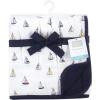 imageHudson Baby Unisex Baby Muslin Tranquility Quilt Blanket Winter Forest One SizeSailboat