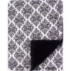 imageHudson Baby Unisex Baby Plush Mink and Sherpa Blanket Floral One SizeClassic Damask