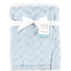 imageHudson Baby Unisex Baby Plush Mink and Sherpa Blanket Floral One SizeHerringbone