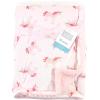 imageHudson Baby Unisex Baby Plush Mink and Sherpa Blanket Floral One SizeUnicorn