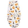 imageHudson Baby Unisex Baby Quilted Cotton Swaddle Wrap 3pk Football 03 MonthsBoy Forest