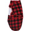imageHudson Baby Unisex Baby Quilted Cotton Swaddle Wrap 3pk Football 03 MonthsMoose