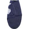 imageHudson Baby Unisex Baby Quilted Cotton Swaddle Wrap 3pk Football 03 MonthsPink Navy Floral