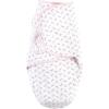 imageHudson Baby Unisex Baby Quilted Cotton Swaddle Wrap 3pk Football 03 MonthsPink Navy Floral