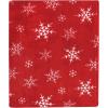 imageHudson Baby Unisex Baby Silky Plush and Coral Fleece Blanket Christmas Tree Truck 30x36 inchesWhite Tartan