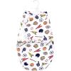 imageHudson Baby Unisex Plush Faux Fur Swaddle Wrap 03 MonthsSports Fan
