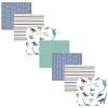 imageHudson Baby Unisex Baby Cotton Flannel Receiving Blankets 7Pack Bundle Retro Dinosaur One SizeDino Friends
