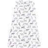 imageHudson Baby Unisex Baby Cotton Sleeveless Wearable Sleeping Bag Sack BlanketModern Gray Safari