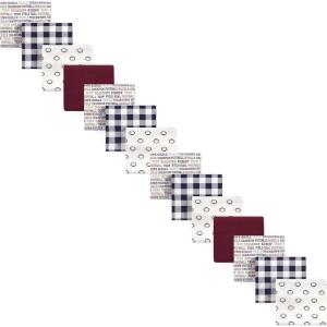 imageHudson Baby Unisex Baby Cotton Flannel Receiving Blankets Bundle Set Woodland One SizeFootball 14pack