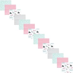 imageHudson Baby Unisex Baby Cotton Flannel Receiving Blankets Bundle Set Woodland One SizeGirl Arctic Animals