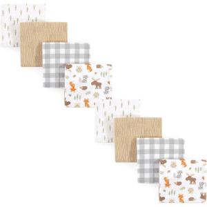 imageHudson Baby Unisex Baby Cotton Flannel Receiving Blankets Bundle Set Woodland One SizeWoodland