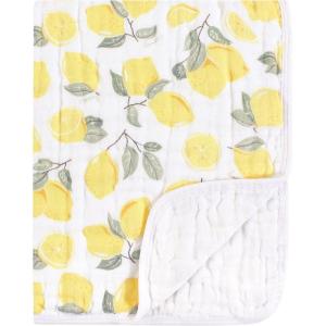 imageHudson Baby Unisex Baby Muslin Tranquility Quilt Blanket Winter Forest One SizeLemons
