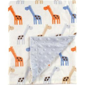 imageHudson Baby Unisex Baby Plush Mink Blanket Powder Blue One SizeBlue