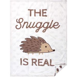 imageHudson Baby Unisex Baby Plush Mink Blanket Powder Blue One SizeHedgehog