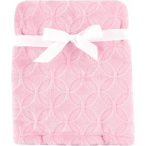 imageHudson Baby Unisex Baby Plush Mink and Sherpa Blanket Floral One SizeCircle