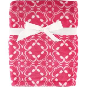 imageHudson Baby Unisex Baby Silky Plush and Coral Fleece Blanket Christmas Tree Truck 30x36 inchesBlossom