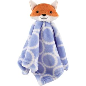 imageHudson Baby Unisex Security Blanket Fawn One SizeBlue Fox