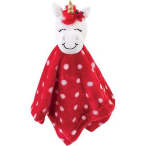 imageHudson Baby Unisex Security Blanket Fawn One SizeChristmas Unicorn