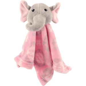 imageHudson Baby Unisex Security Blanket Fawn One SizeGirl Elephant