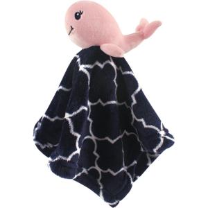imageHudson Baby Unisex Security Blanket Fawn One SizeGirl Whale