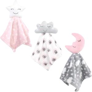 imageHudson Baby Unisex Security Blanket Fawn One SizeStar Girl