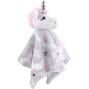 imageHudson Baby Unisex Security Blanket Fawn One SizeWhimsical Unicorn