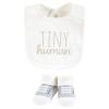 imageHudson Baby Cotton Bib and Sock Set New Here One SizeNew Here