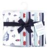 imageHudson Baby Unisex Baby Flannel Burp Cloth 10pk Lighthouse One Size