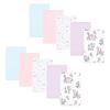 imageHudson Baby Unisex Baby Flannel Burp Cloth 10pk Garden Fairies One Size