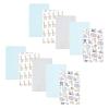 imageHudson Baby Unisex Baby Flannel Burp Cloth 10pk Kangaroo One Size