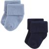 imageHudson Baby Baby Infant Boy Cotton Rich Newborn and Terry Socks Blue Teal Neutral 612 Months