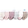 imageHudson Baby Baby Infant Girl Cotton Rich Newborn and Terry Socks Soft Pink Dot Stripe 612 Months