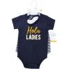 imageHudson Baby Unisex Baby Bodysuit Short and Sock 3Piece SetHola Ladies