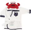 imageHudson Baby Unisex Baby Cotton Animal Face BathrobeMr Crab