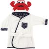 imageHudson Baby Unisex Baby Cotton Animal Face BathrobeMr Crab
