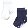 imageHudson Baby Unisex Baby Cotton Rich Newborn and Terry SocksBlue