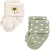 imageHudson Baby Unisex Baby Cotton Rich Newborn and Terry SocksYellow