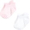 imageHudson Baby Unisex Baby NonSkid NoShow SocksPink