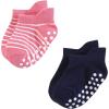 imageHudson Baby Unisex Baby NonSkid NoShow SocksPink