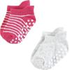 imageHudson Baby Unisex Baby NonSkid NoShow SocksPink